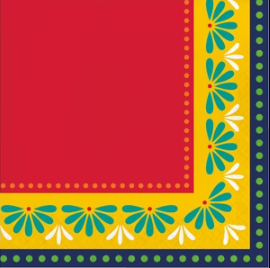 Fiesta Pottery Lunch Napkins