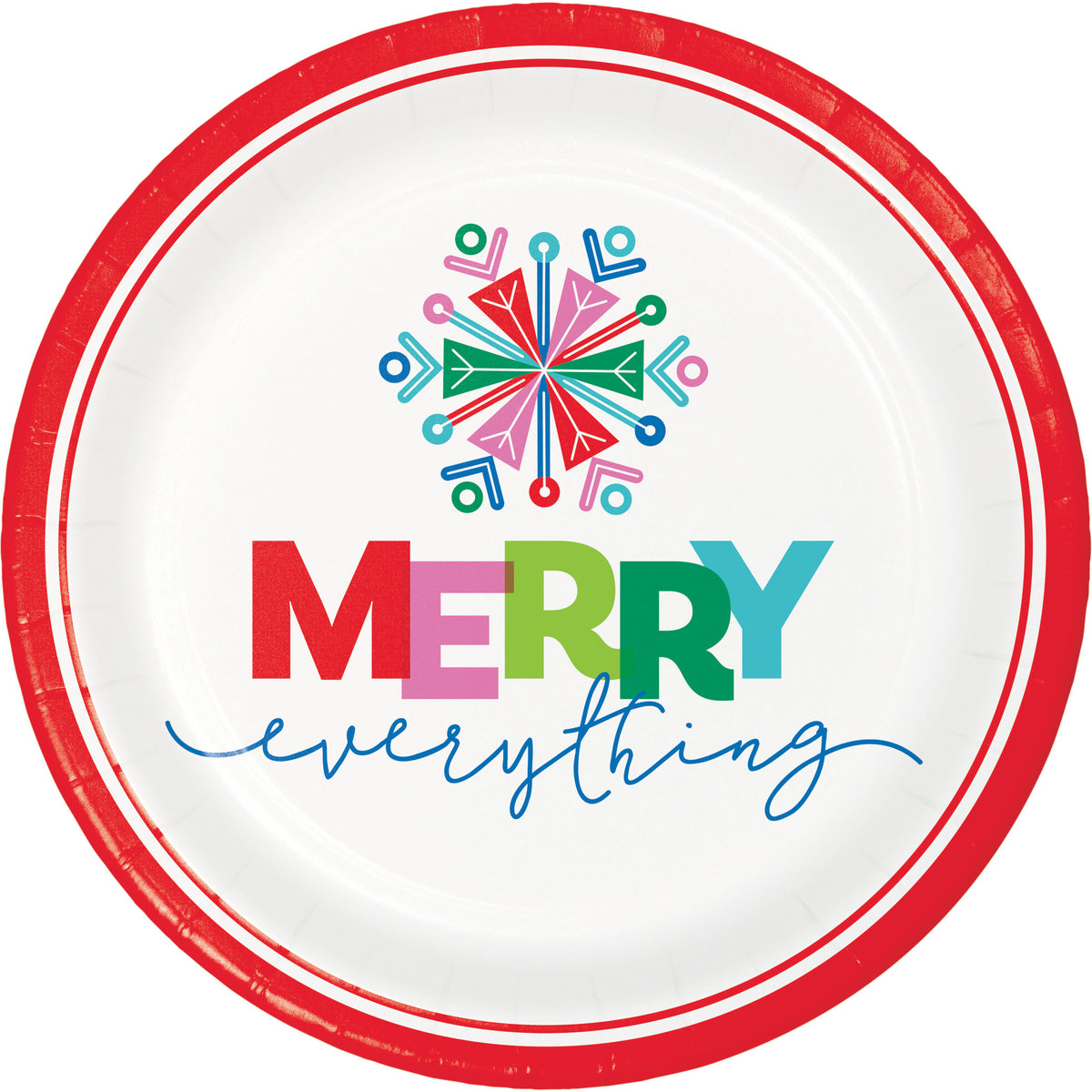 Merry Everything Dinner Plates 8 CT