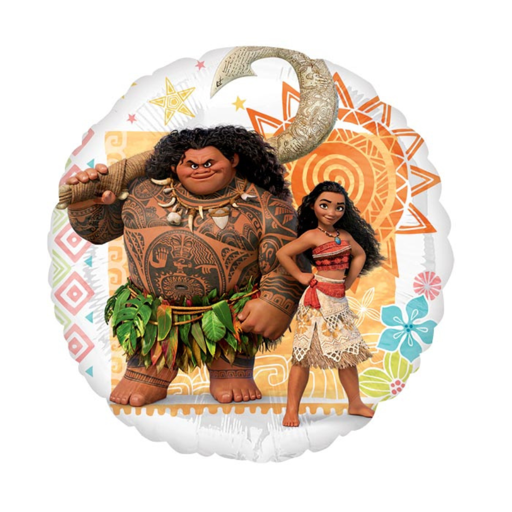 17"PKG MOANA CHARACTER BALLOON