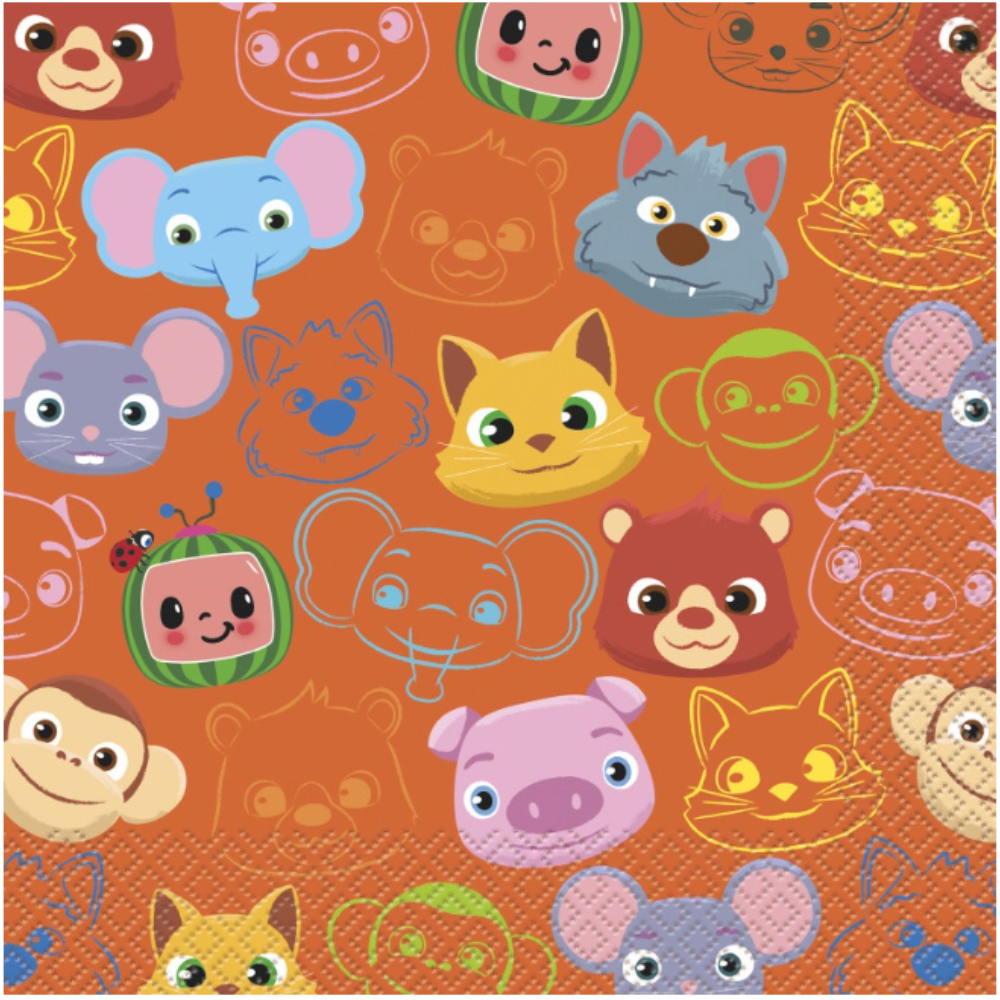 Cocomelon Luncheon Napkins  16ct