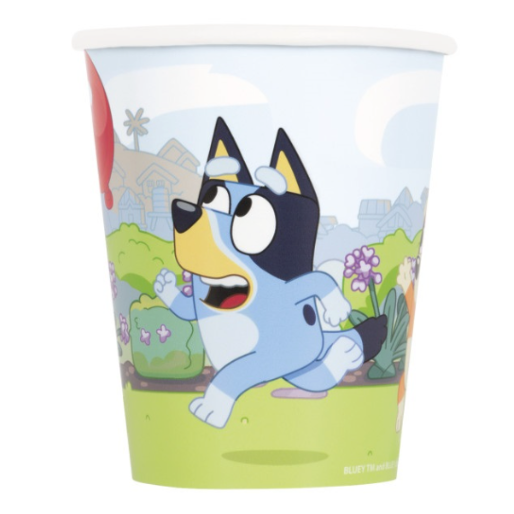 Bluey 9oz Paper Cups  8ct