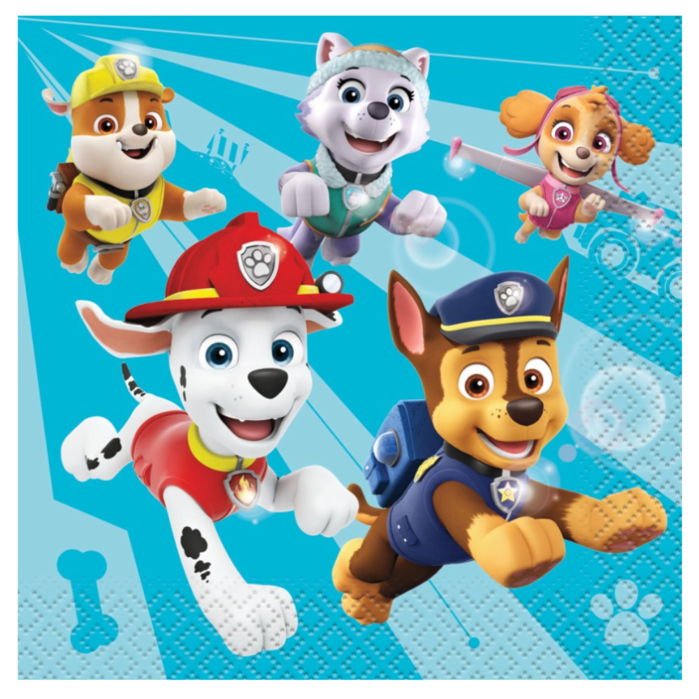 Paw Patrol Beverage Napkins  16ct