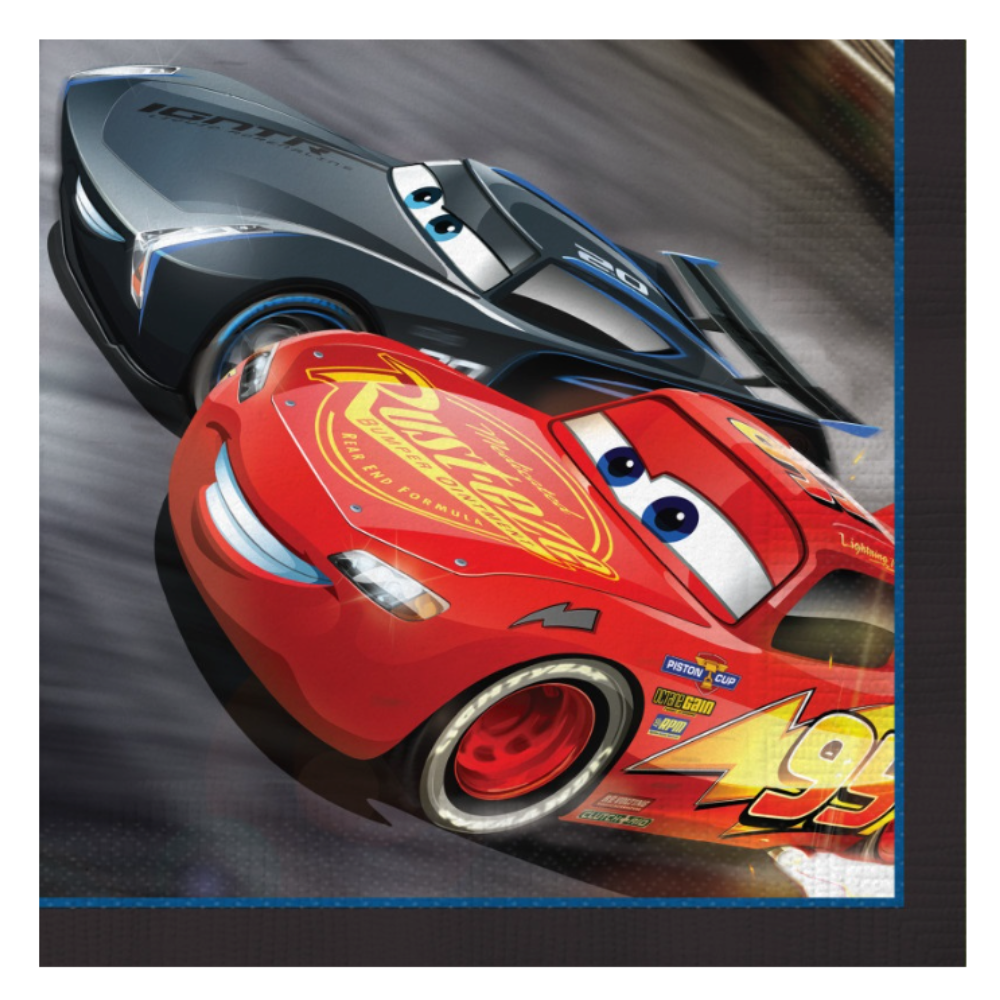 Disney Cars 3 Movie Luncheon Napkins  16ct