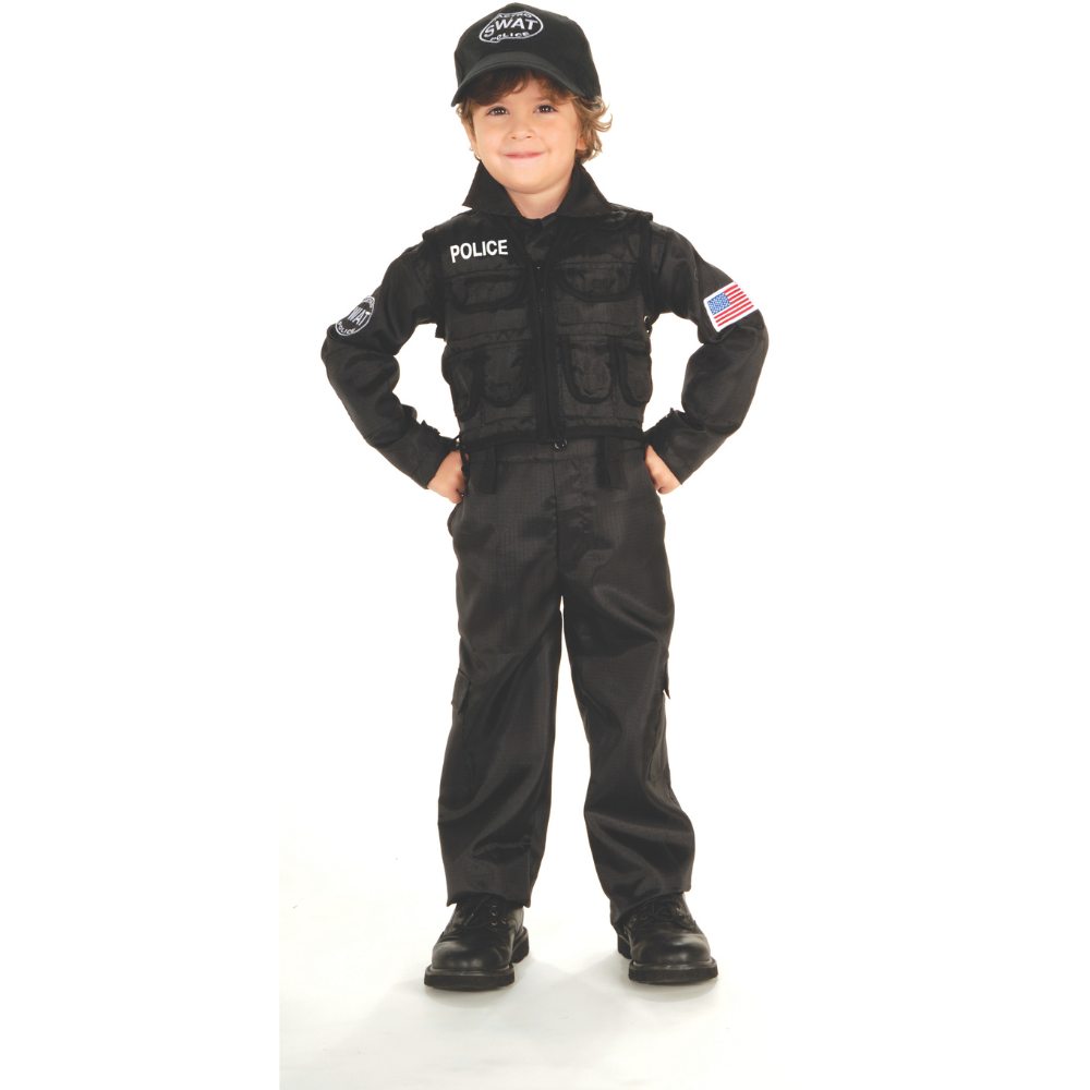 S.W.A.T. Police Kids Costume