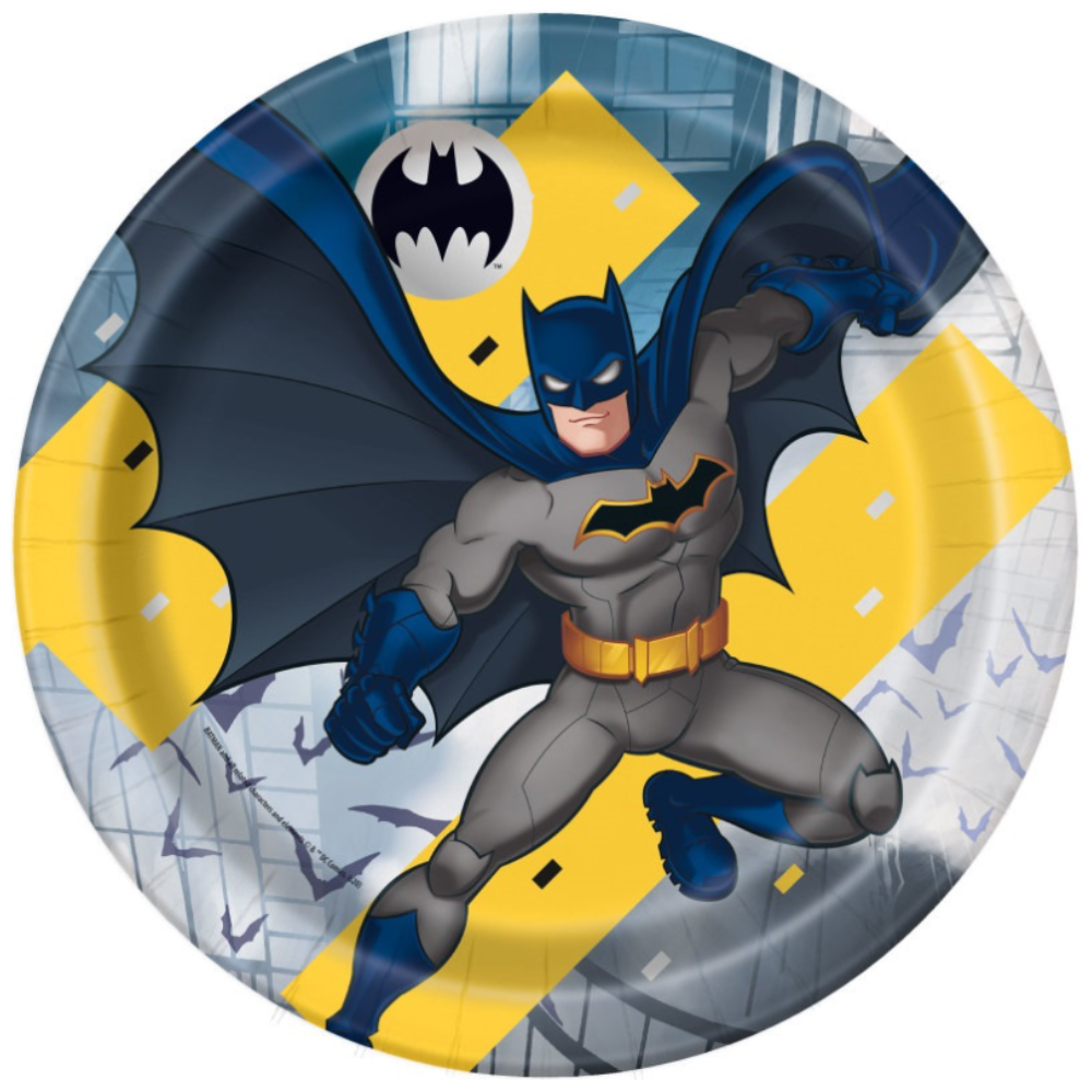 Batman Round 9" Dinner Plates
