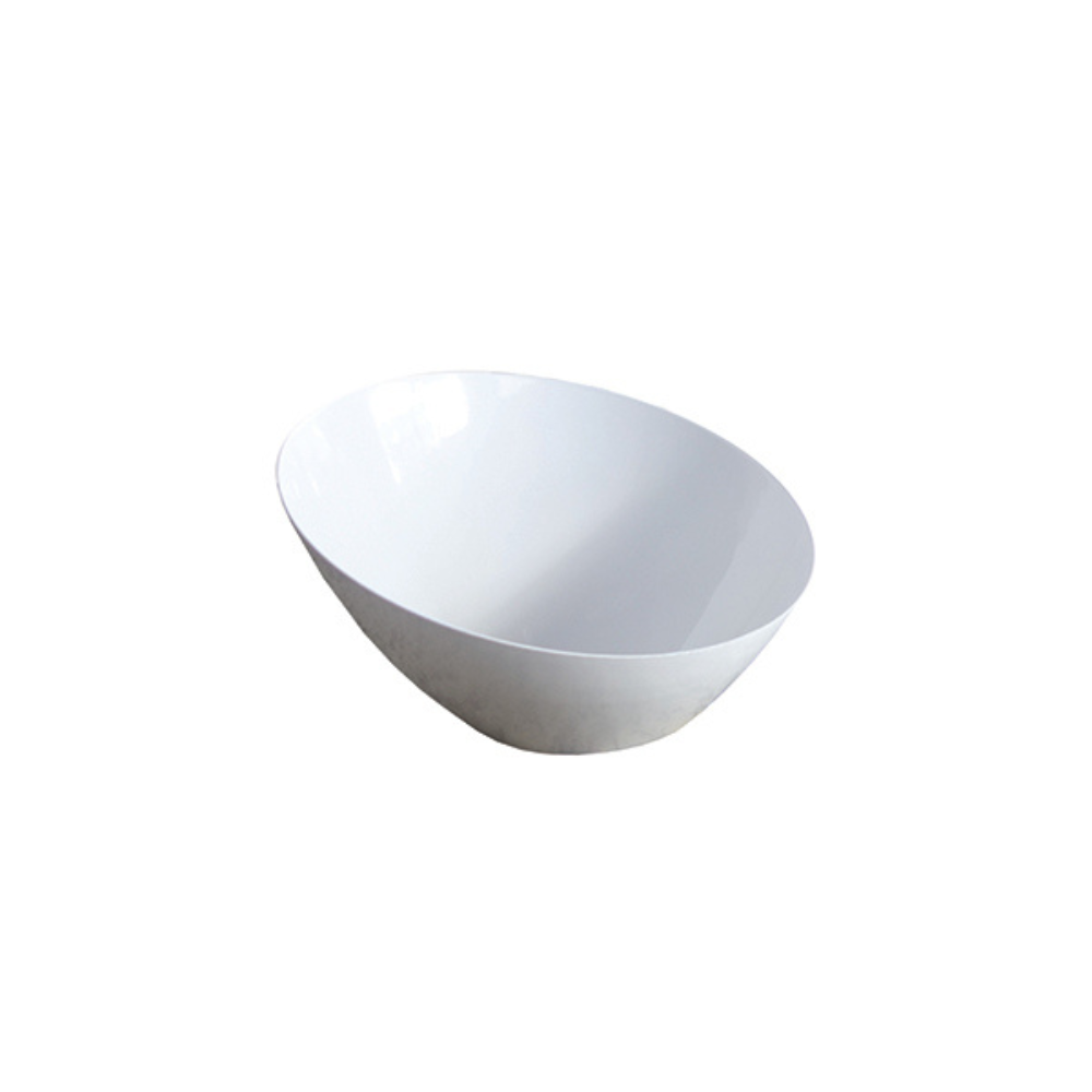 WHITE ANGLE BOWLS 8 OZ. 24 CT.