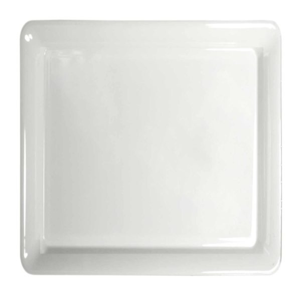 SQUARE HEAVY DUTY TRAYS 16″ X 16″ WHITE
