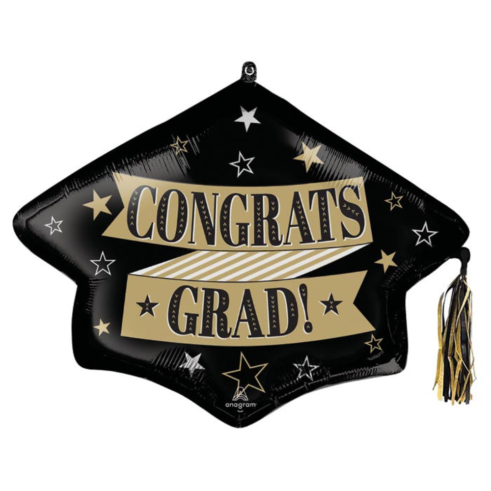 31" PKG TO THE GRAD TASSEL SUPERSHAPE