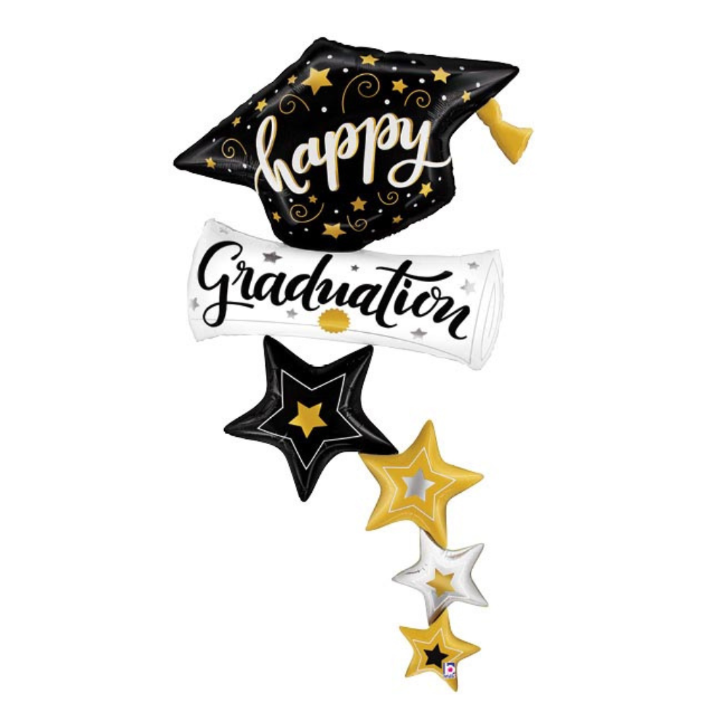 66" PKG SPECIAL DELIVERY GRADUATION STAR