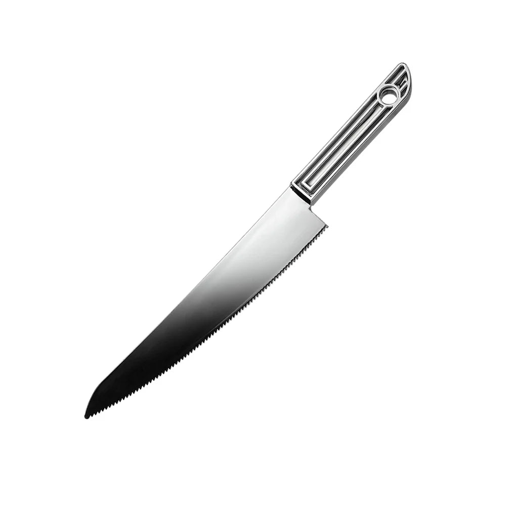 Premium Plastic Polished Silver Knives