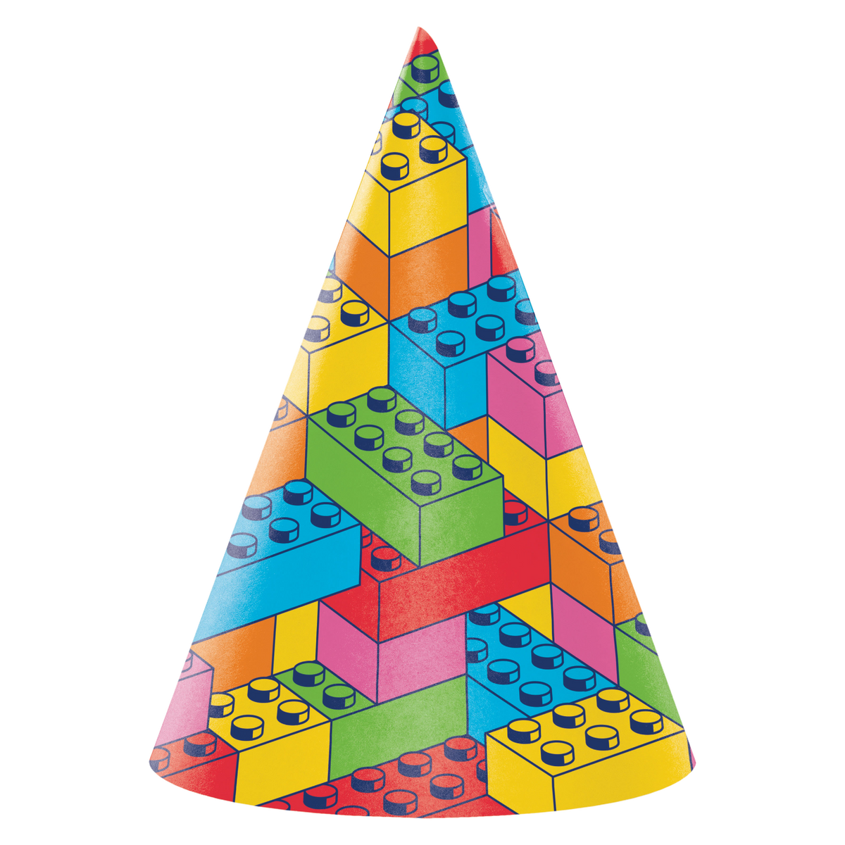 Block Bash Child Party Hats