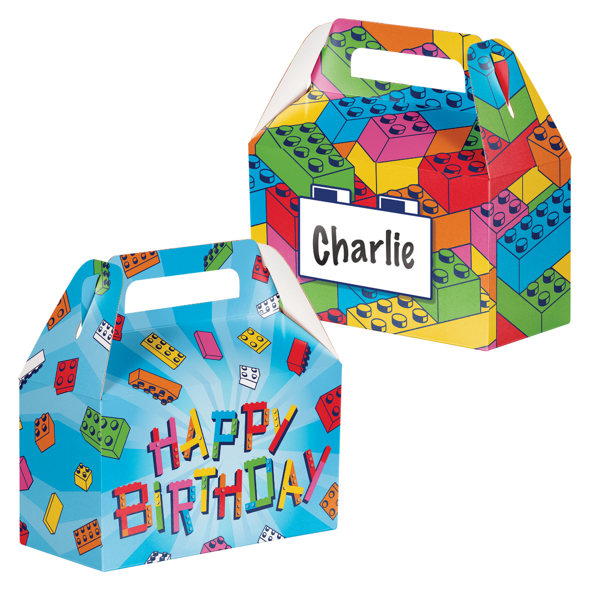 Block Bash Treat Boxes