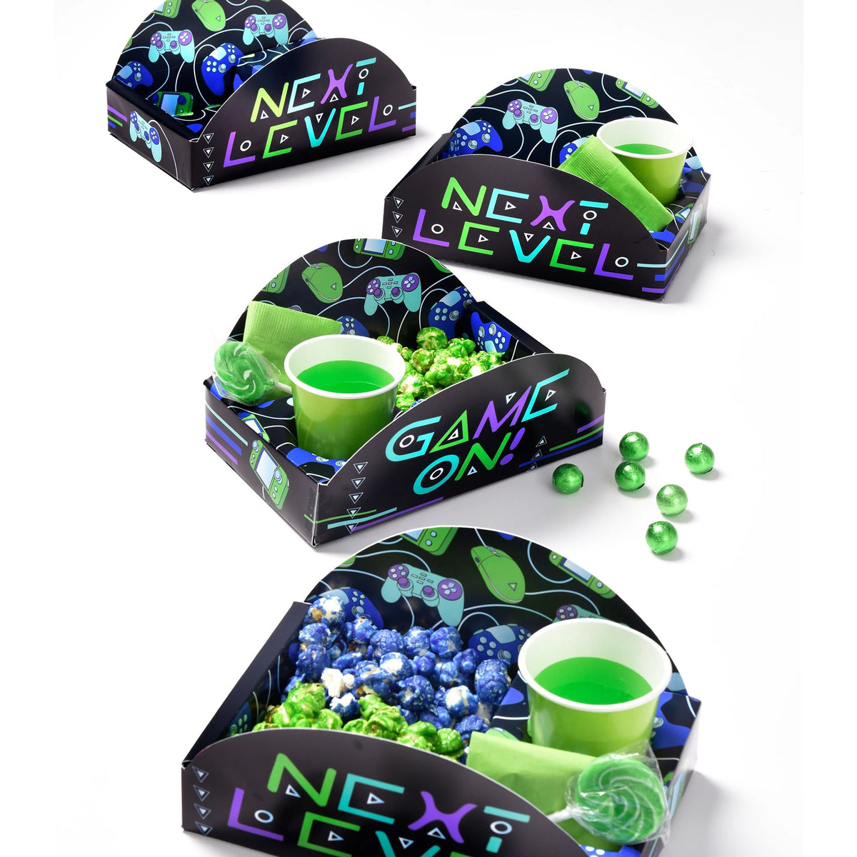 Game On Snack Trays 