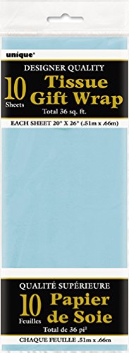 Baby Blue Tissue Sheets
