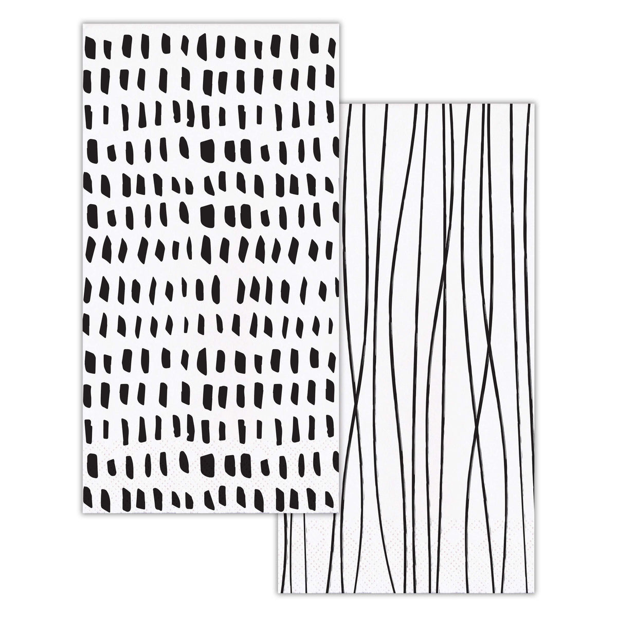 Dinner Napkin Modern Monochrome