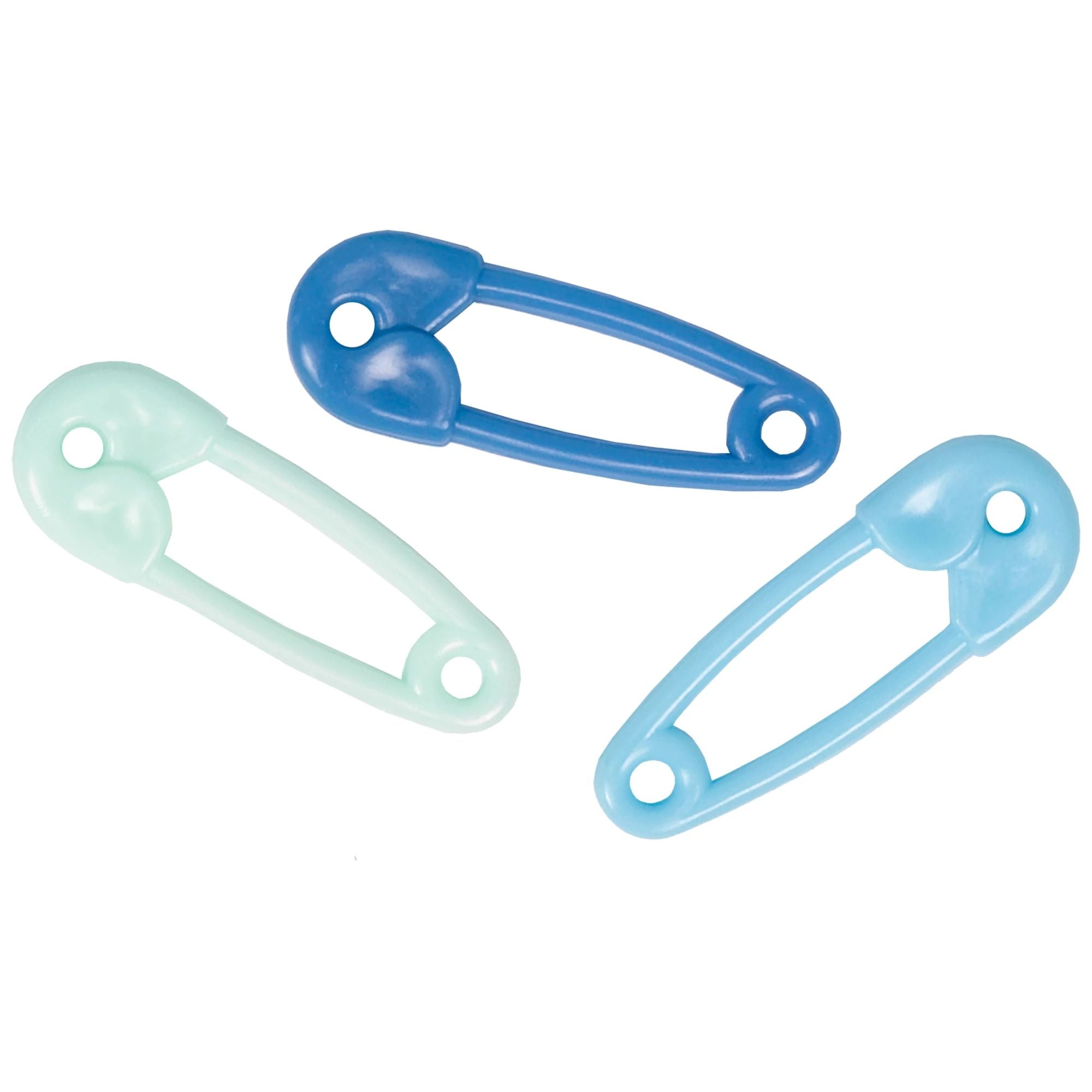 Safety Pin Favors - Blue Multicolor