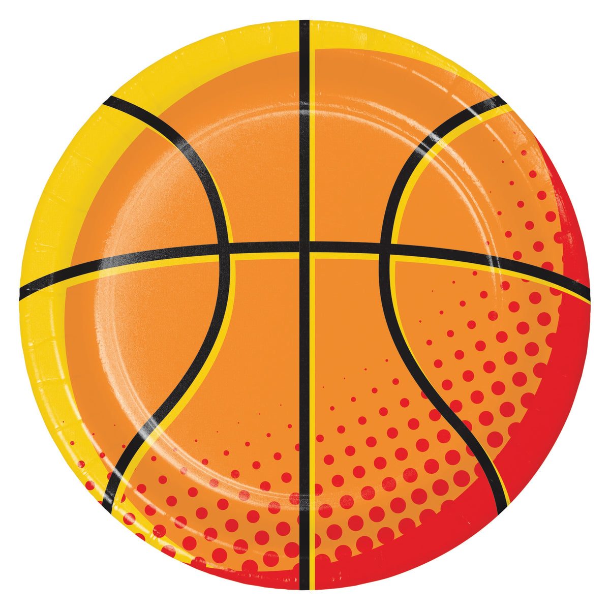 Sport Spirit Dinner Plates - Basketball