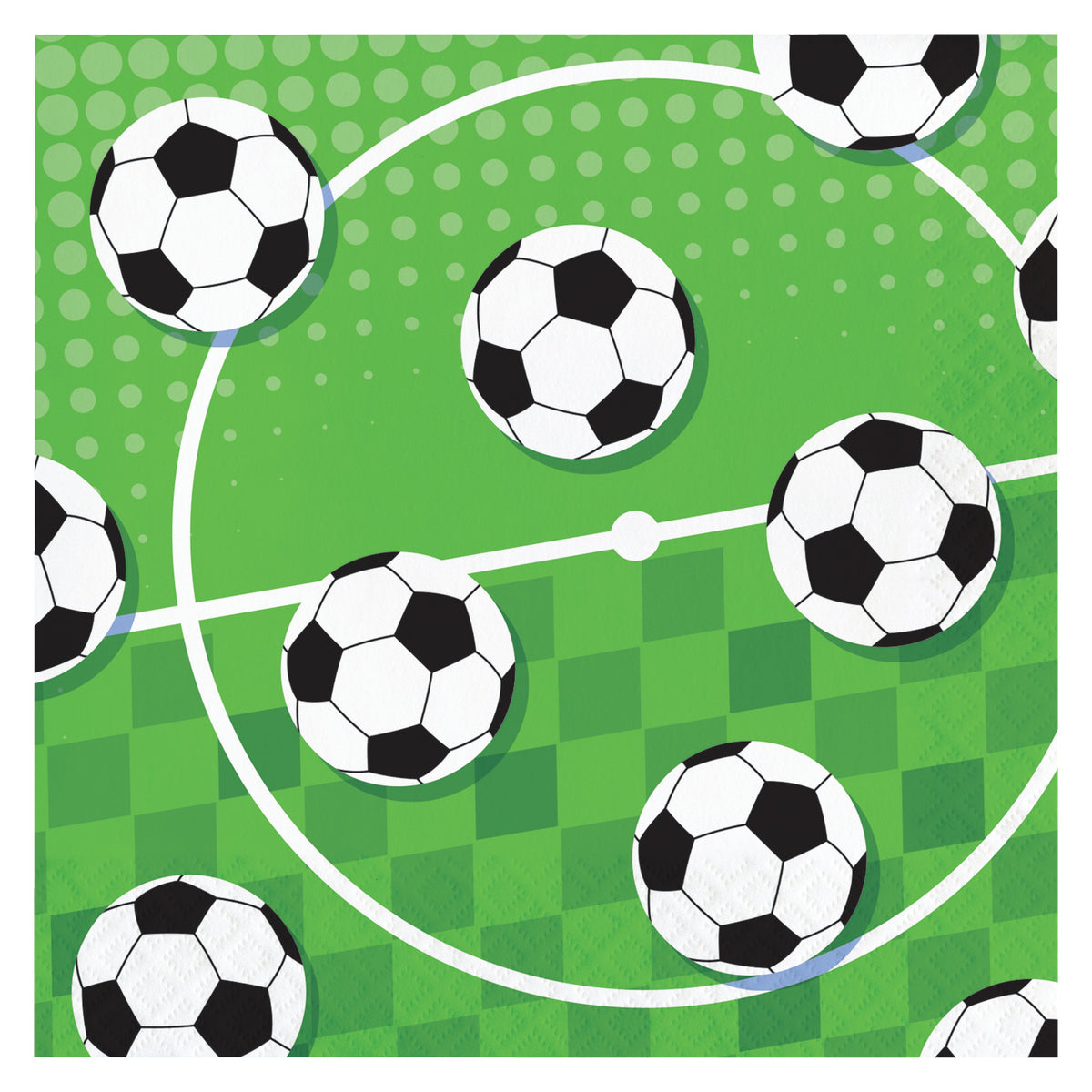 Sport Spirit Lunch Napkins - Soccer