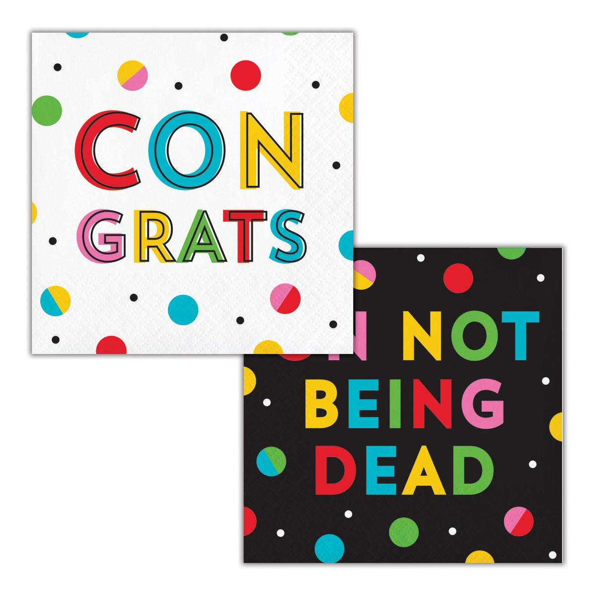 Snarky Celebration Beverage Napkins