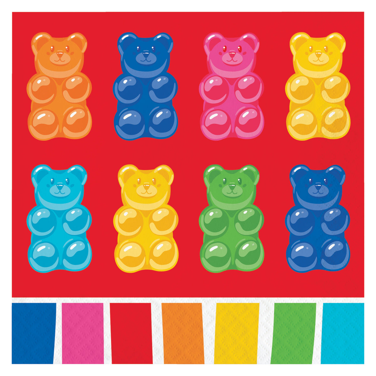 Gummy Bear Bash Lunch Napkins