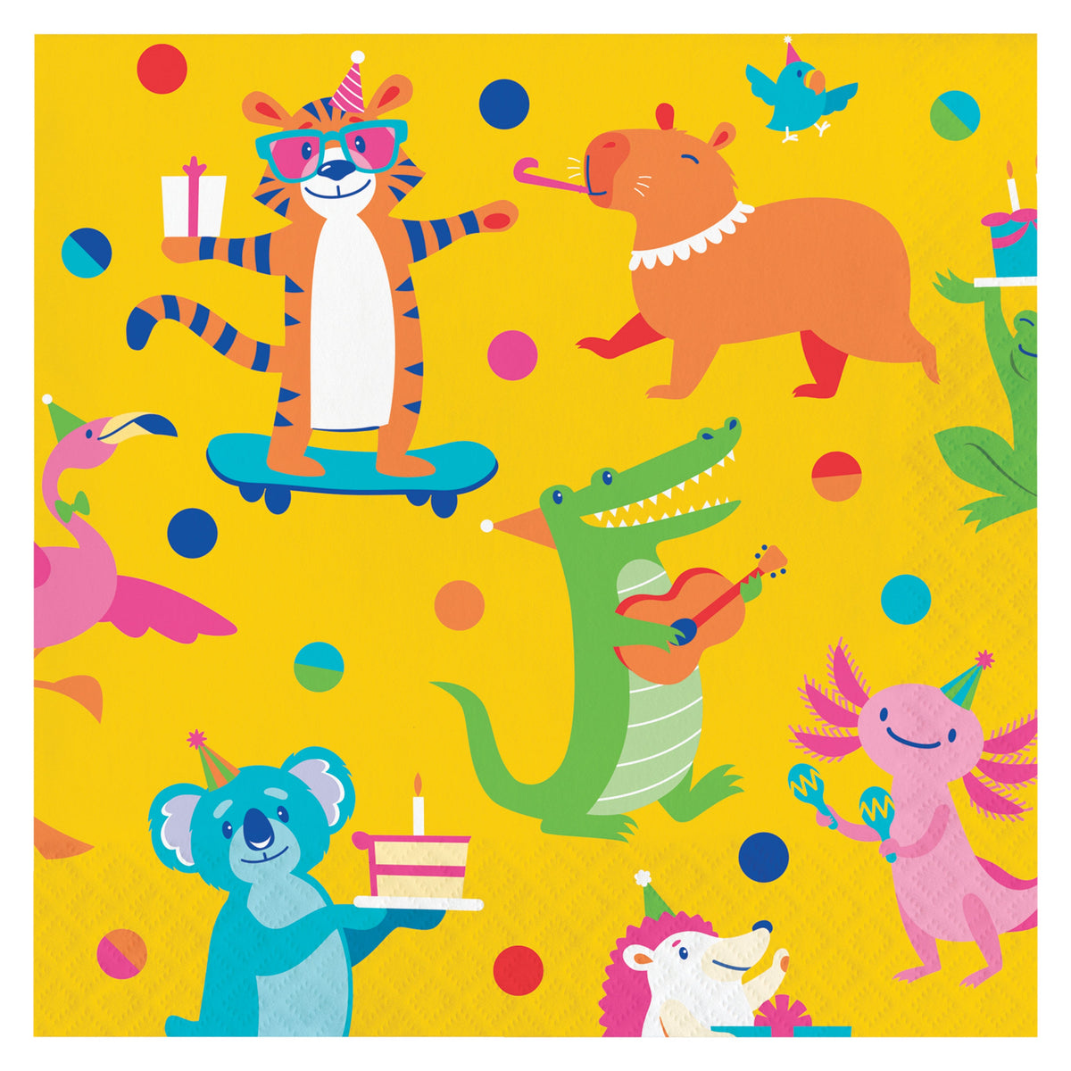 Animal Jamboree Lunch Napkins