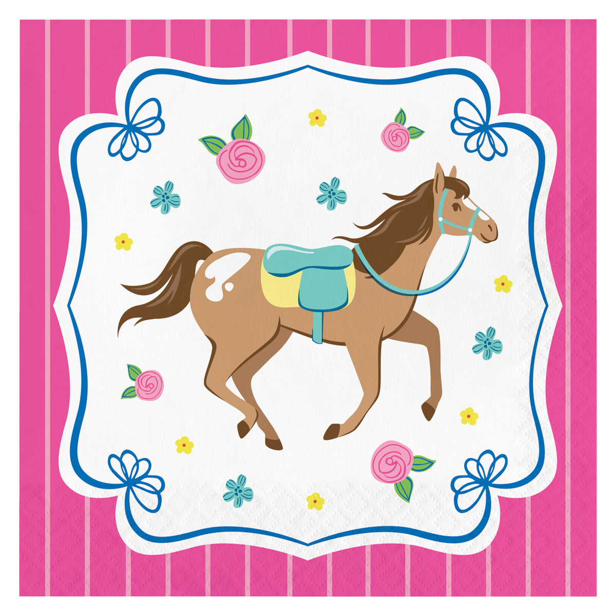 Horse Charm Lunch Napkins