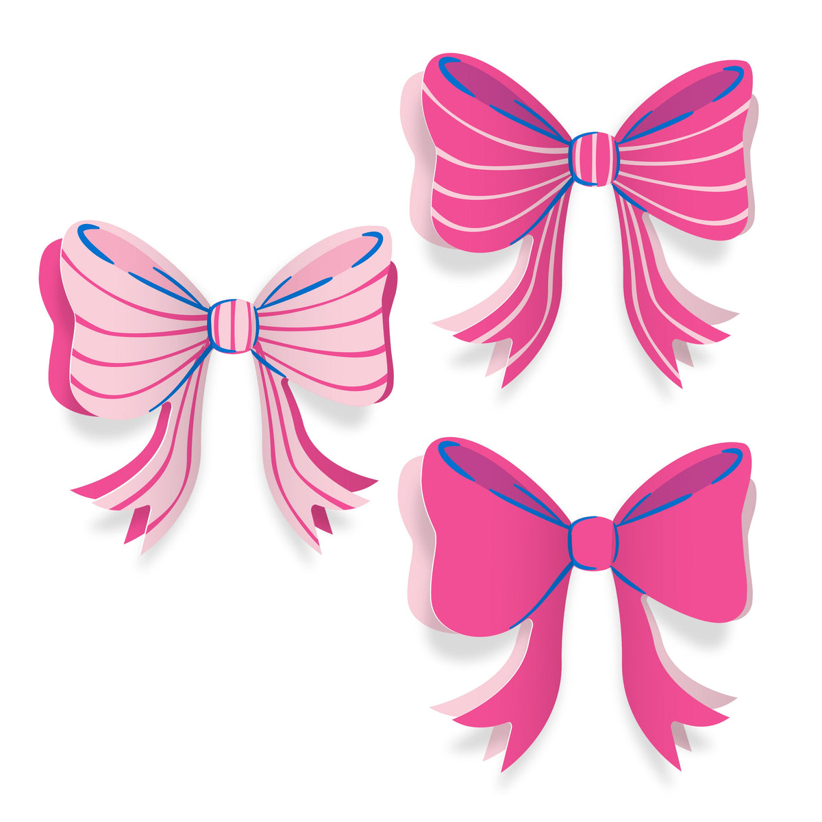 Bow Bash 3D Wall Decor