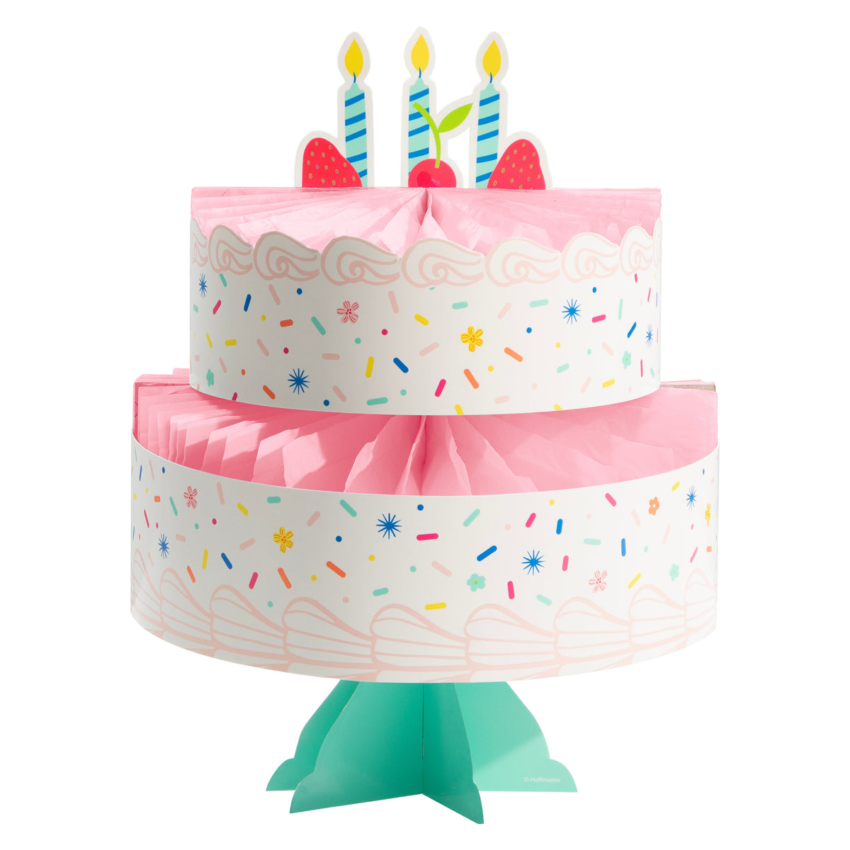 Birthday Brights Honeycomb Centerpiece