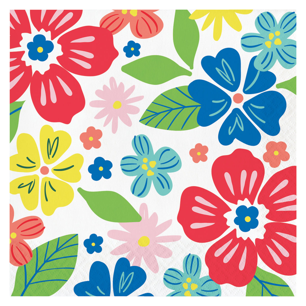 Abundant Florals Lunch Napkins