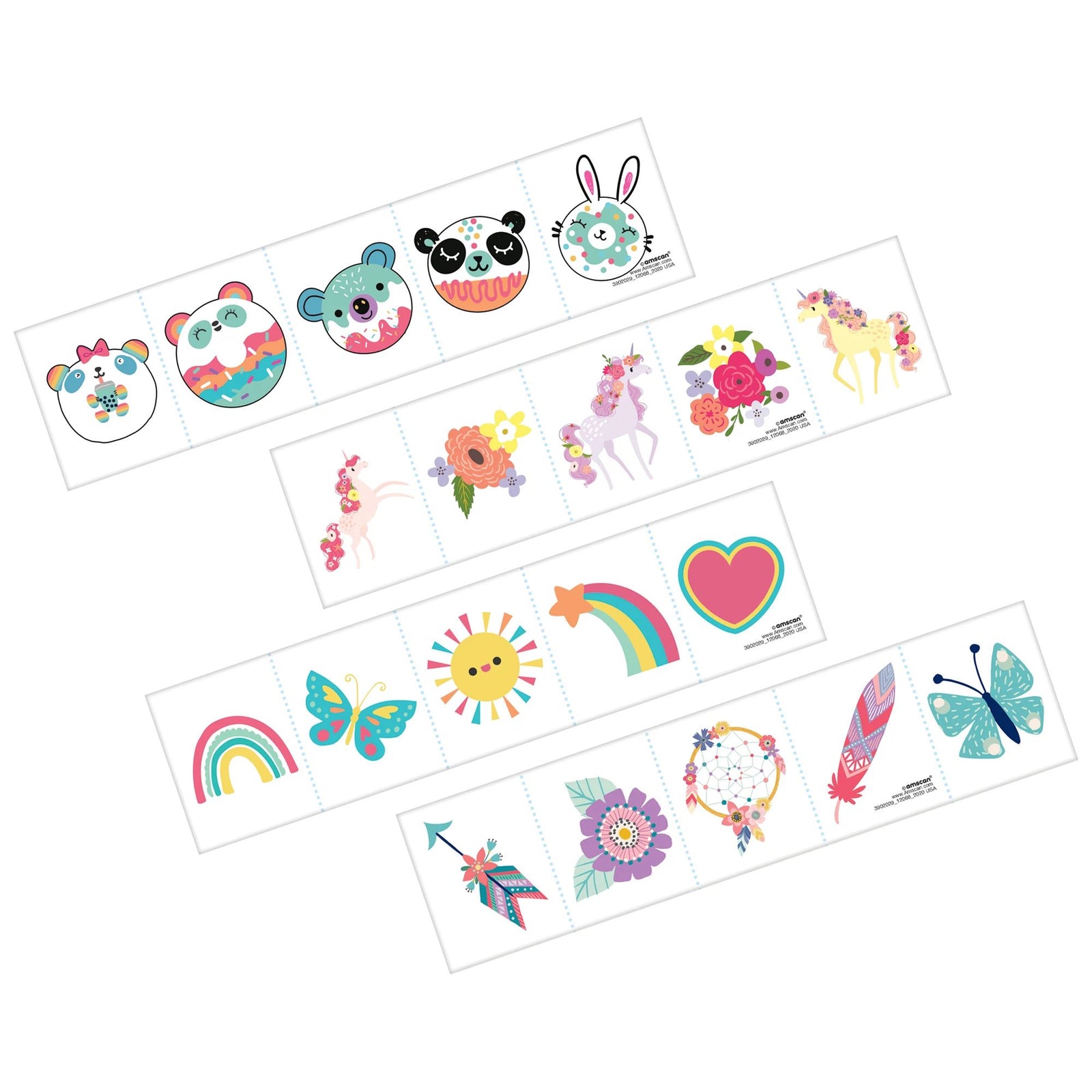 Tattoo Mega Value Pack Favor - Girl