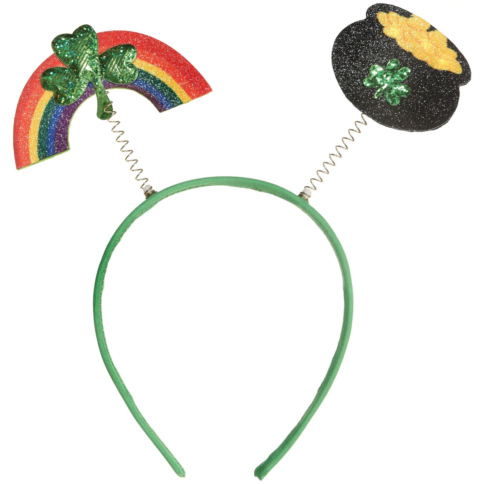 St. Patrick's Day Rainbow Pot of Gold Head Bopper