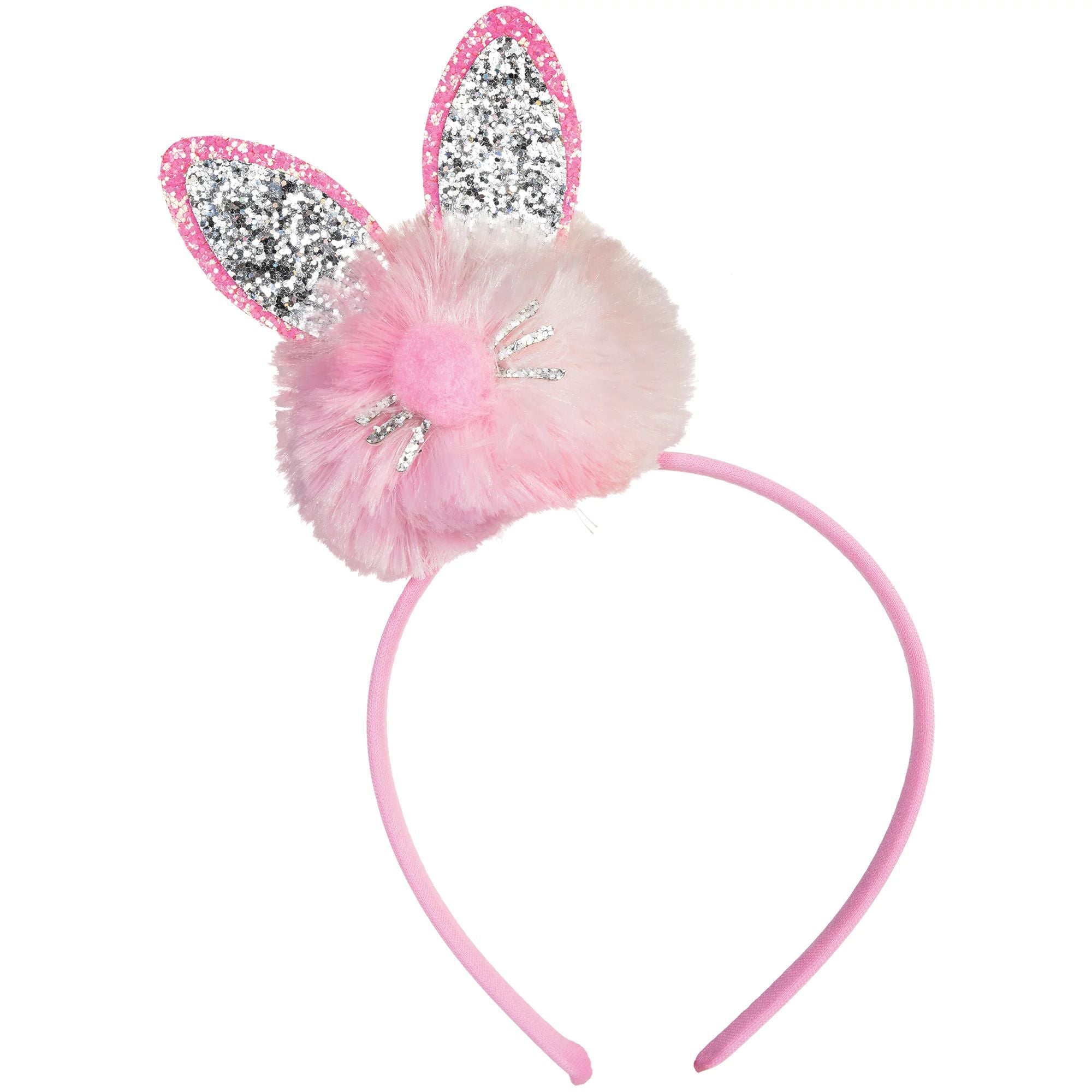 Bunny Ears Pom Pom Headband