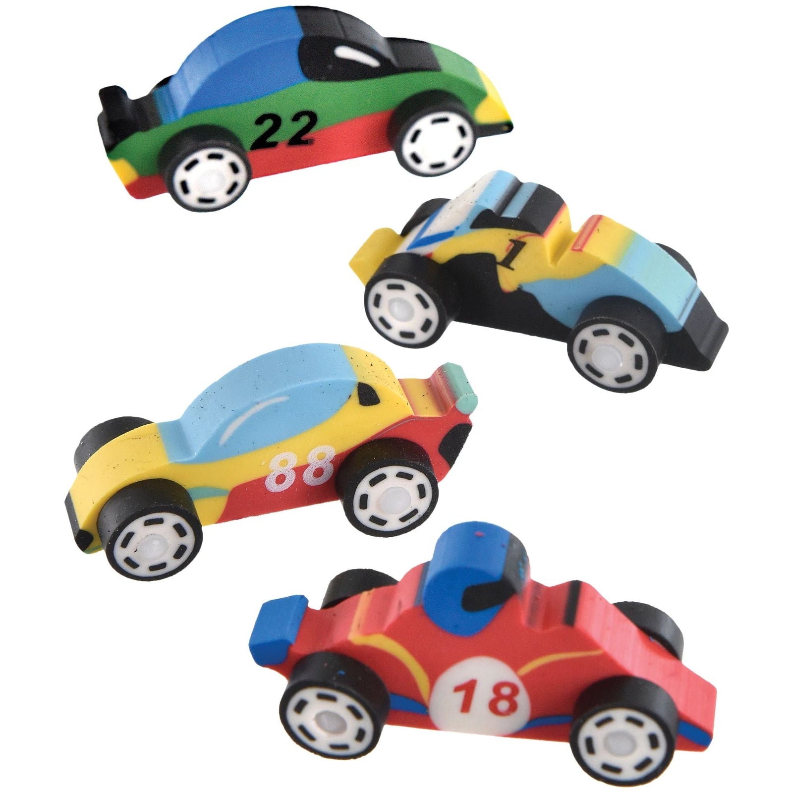 Race Car Erasers