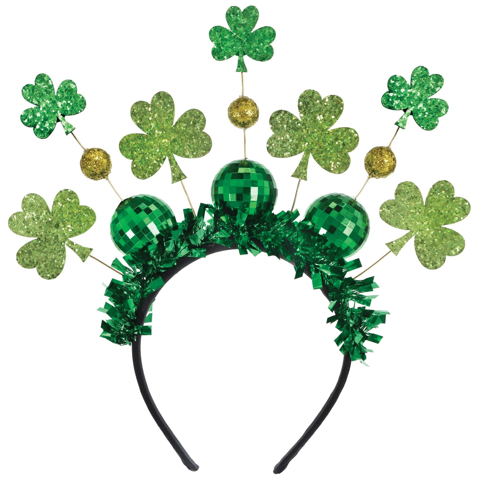 St. Pat's Deluxe Disco Ball Headband