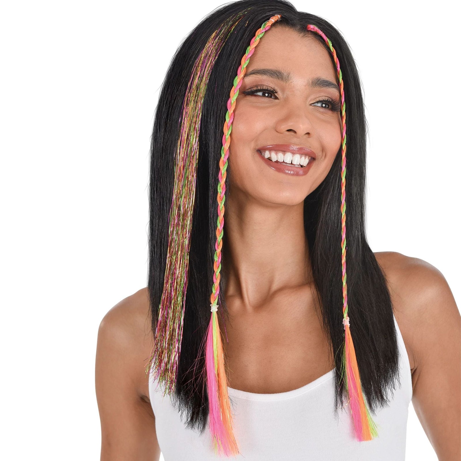 Tinsel Hair Extension - Neon