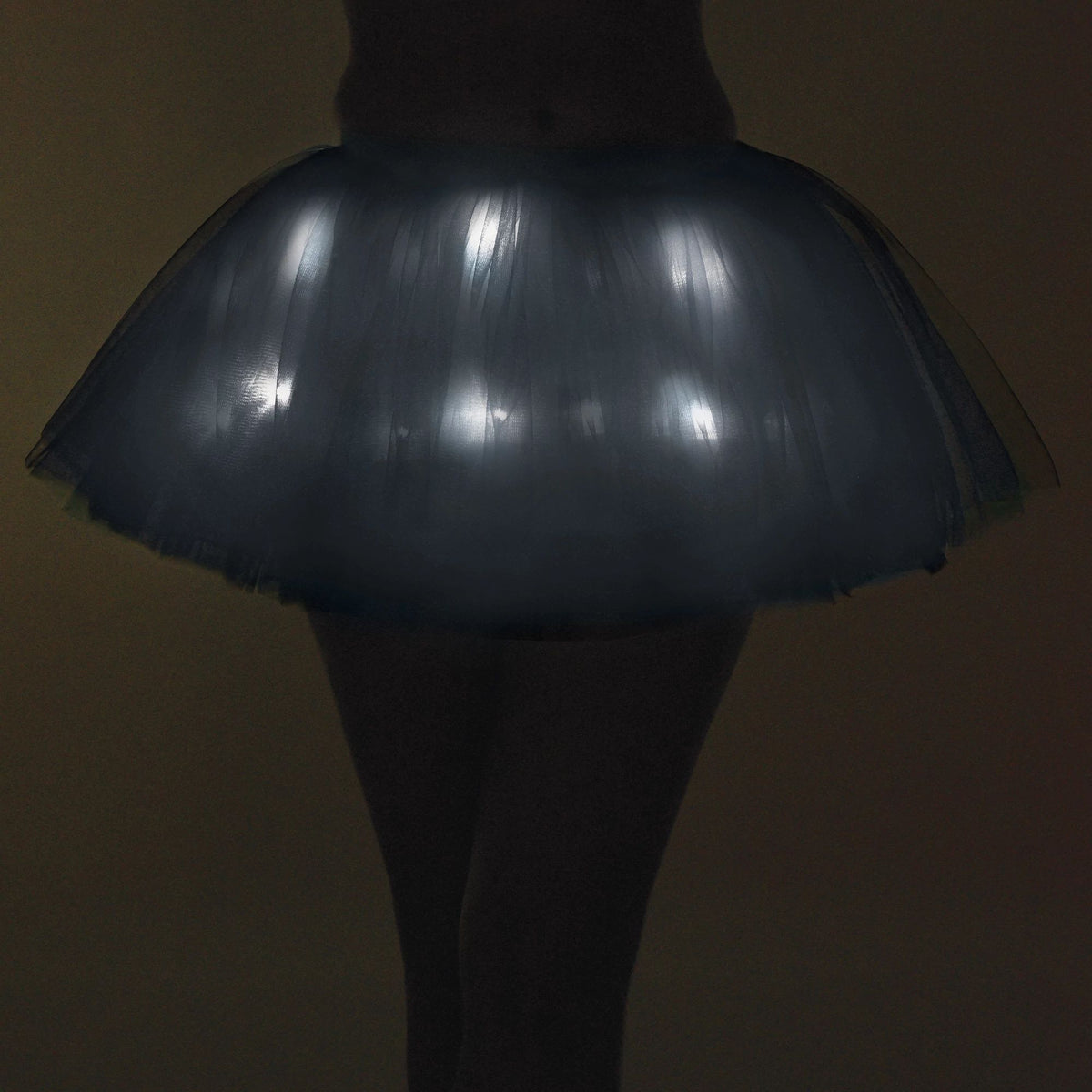 Black Light-Up Tutu - Adult