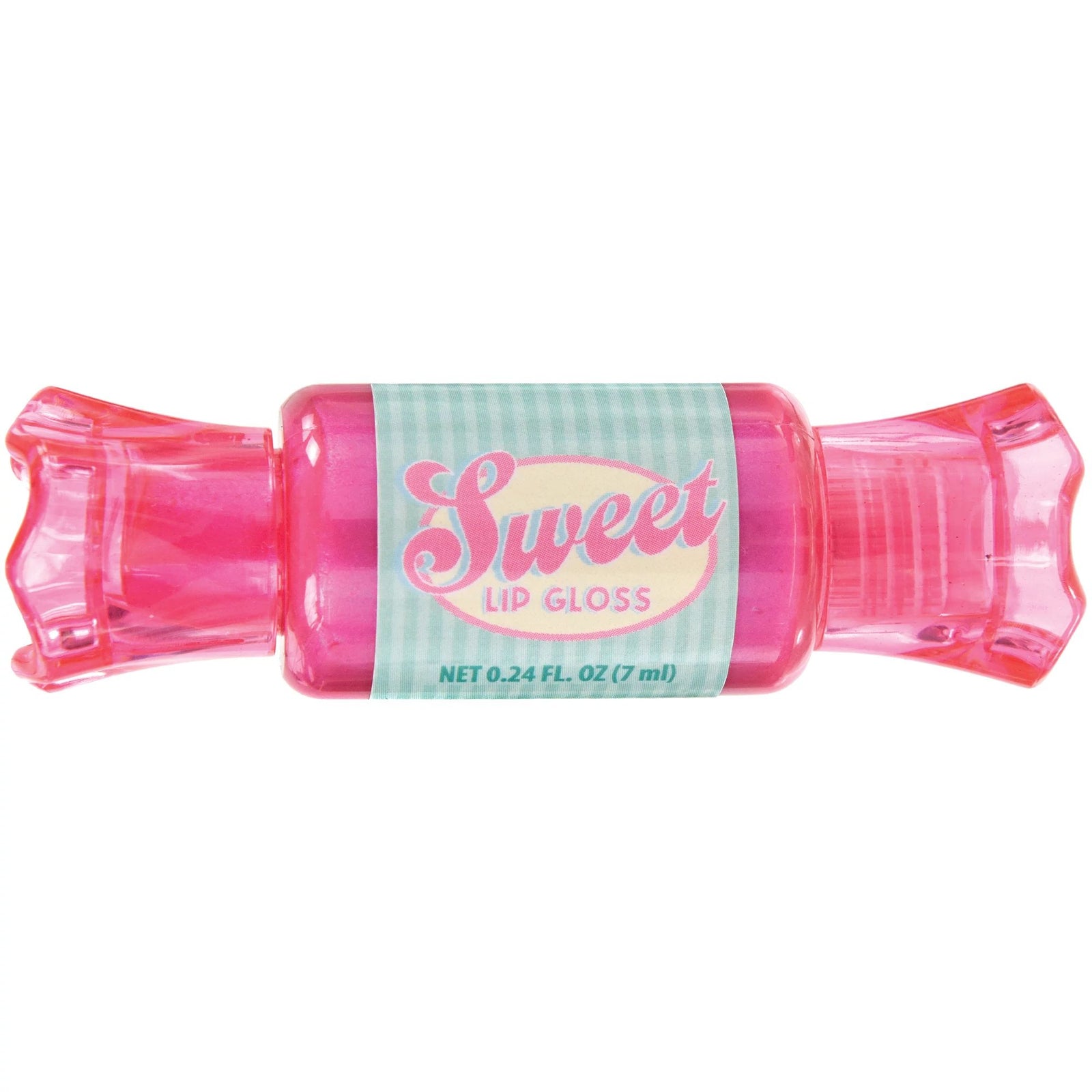 Candy Lip Gloss, 2 9/10" x 9/10"