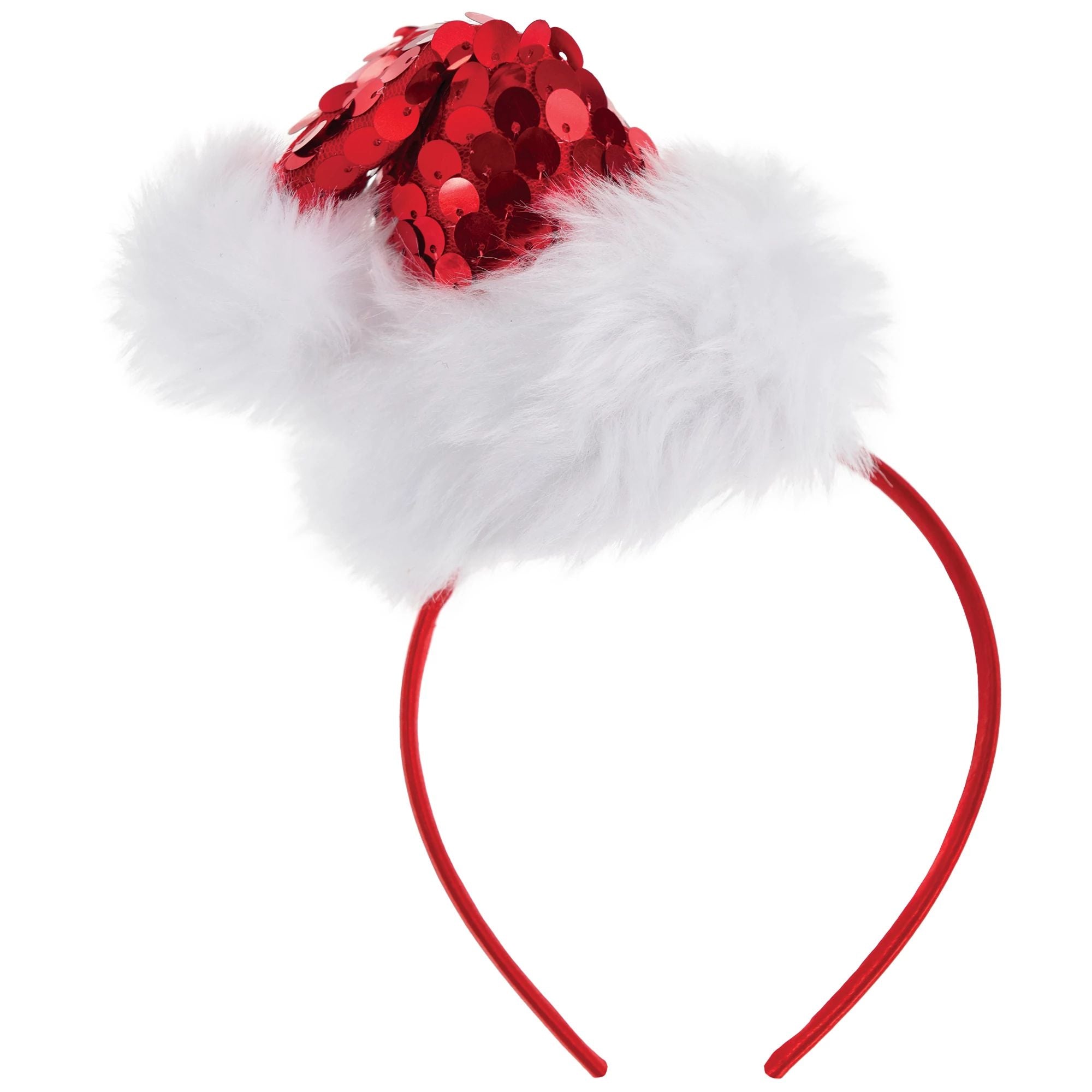 Sequined Santa Headband