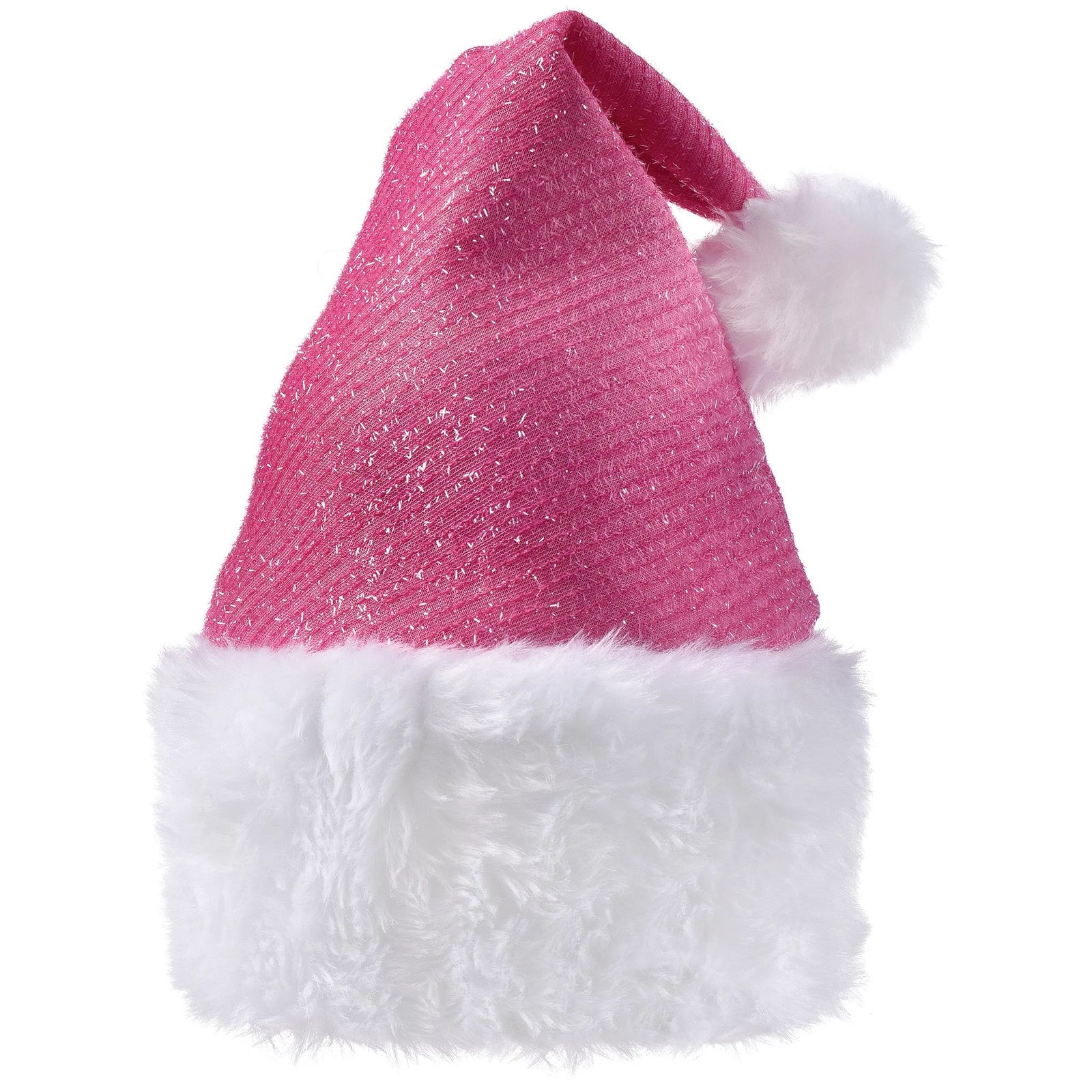 Pink Deluxe Santa Hat