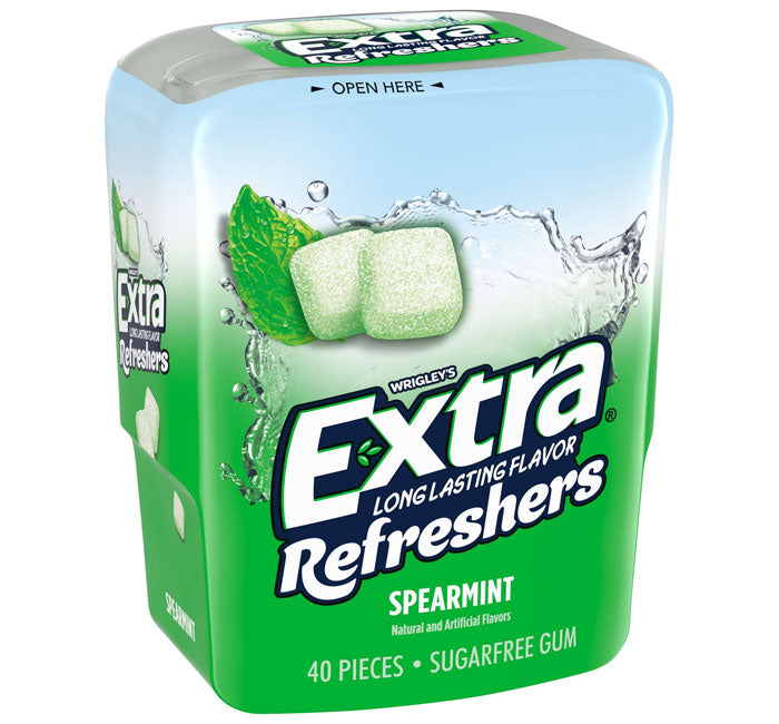 EXTRA REFRESHERS BOTTLE PACK-SPEARMINT