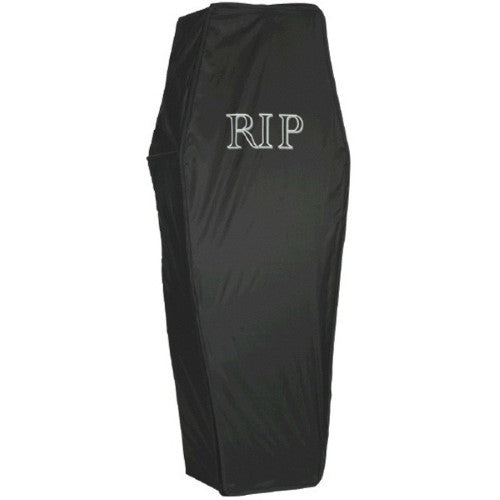 Halloween Cemetery Pop-up Coffin, 60"H X 24"W X 9-1/2"D, Black