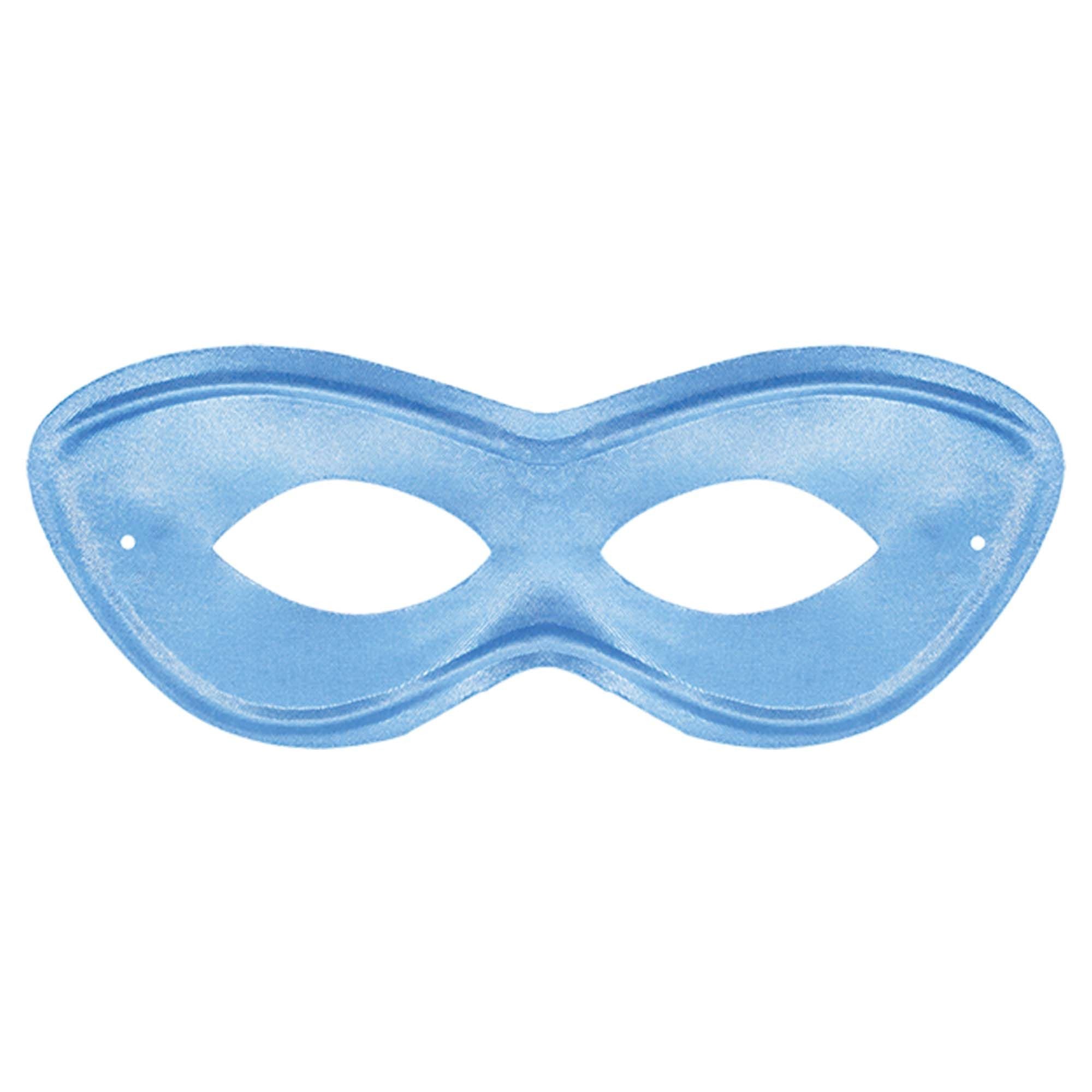 Light Blue Superhero Mask