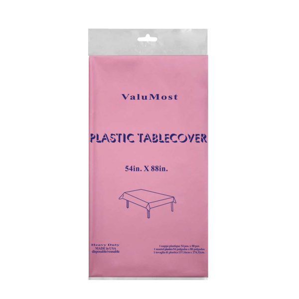 VALUMOST 54″ x 108″ TABLE COVERS
PINK