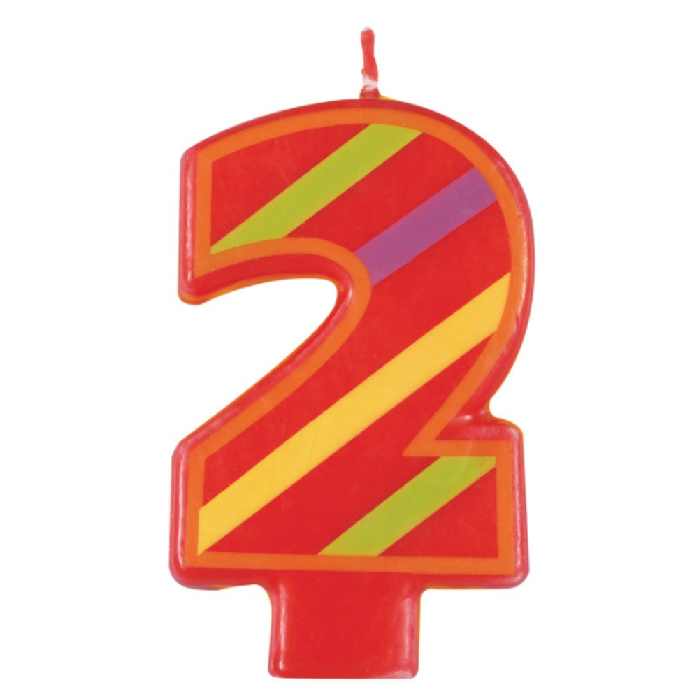 Numbers Decorative Birthday Candle