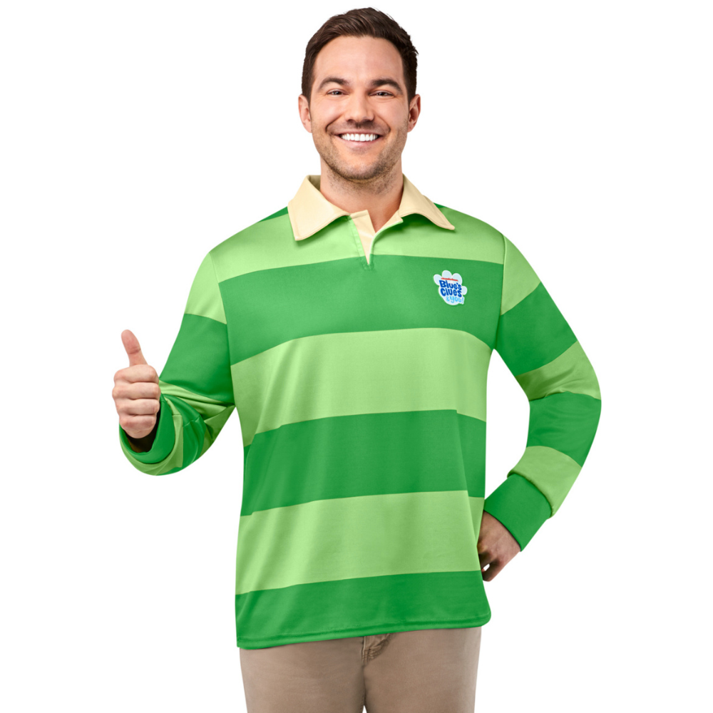 Steve Adult Costume Top Blue's Clues