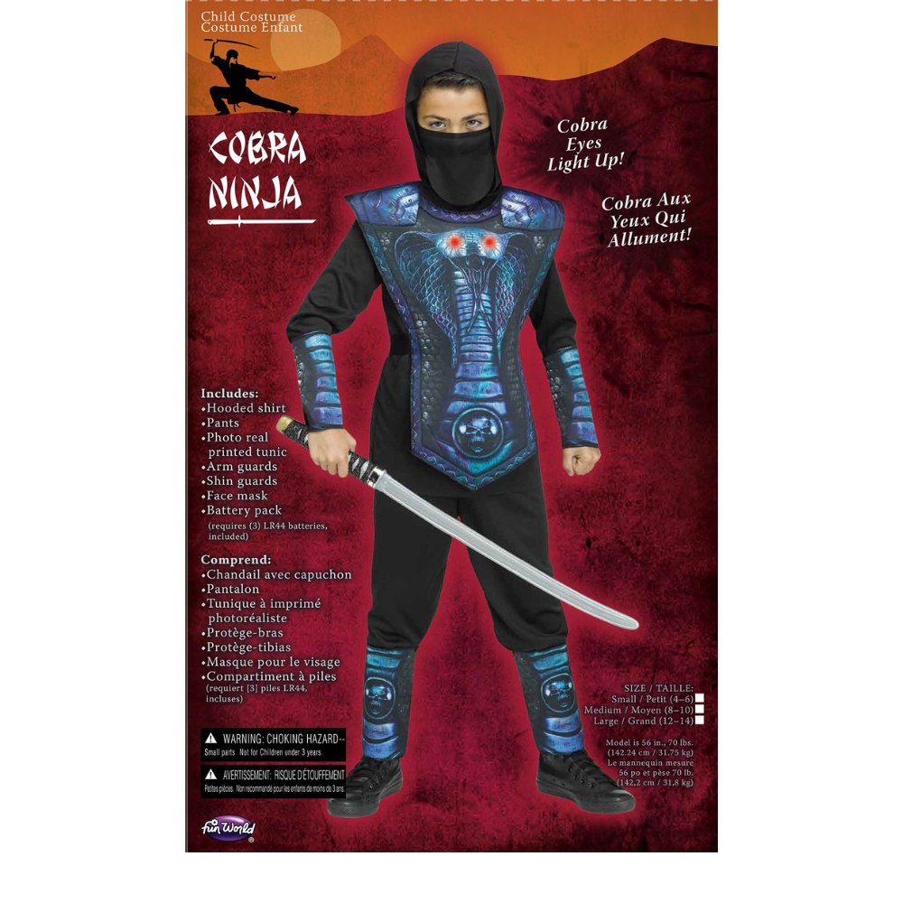 LU Cobra Ninja Assortment - Child