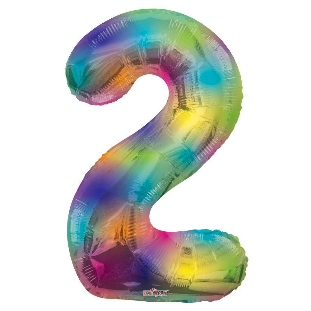 34" PKG NUMBER'S MULTICOLOR SHAPE