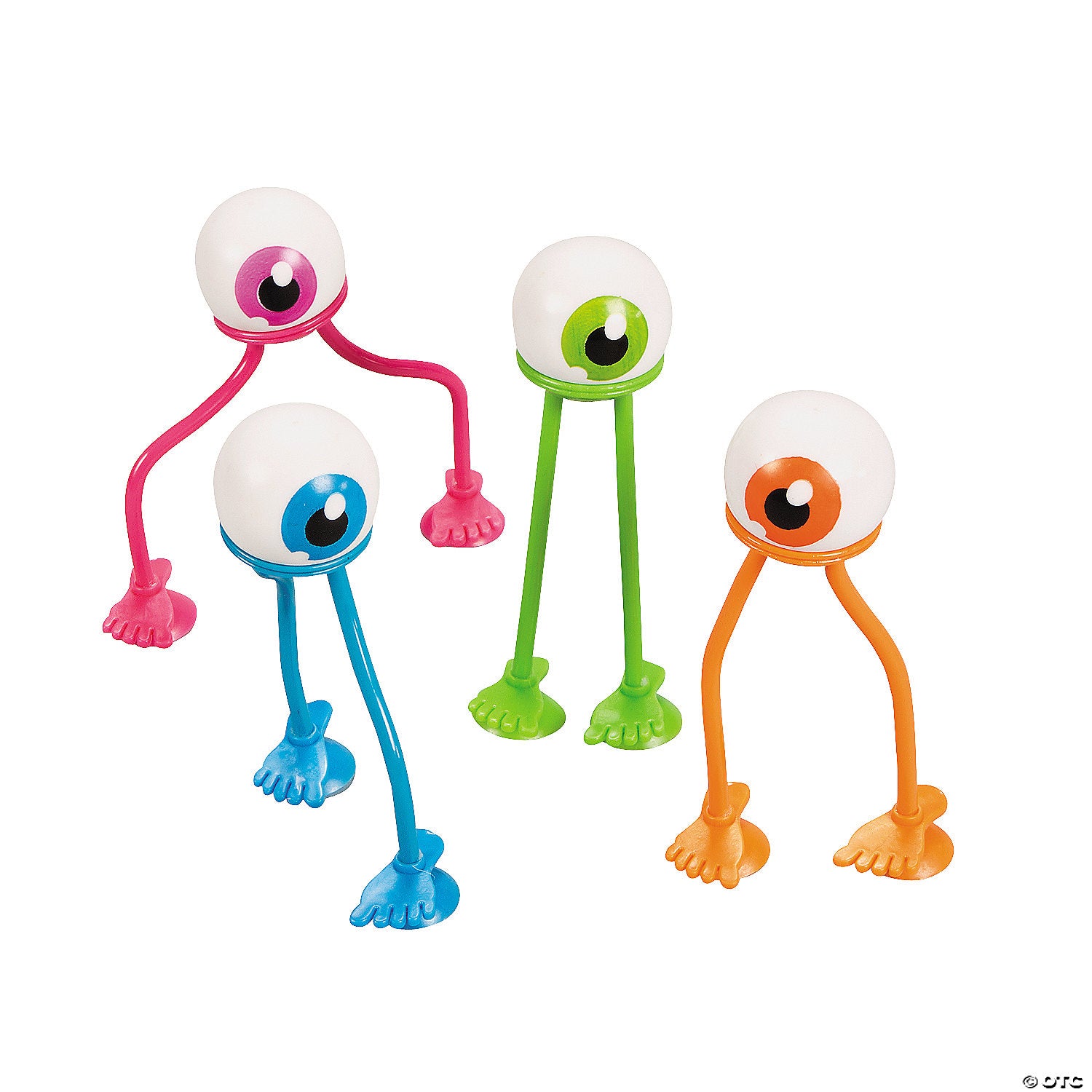 Eyeballs with Suction Feet