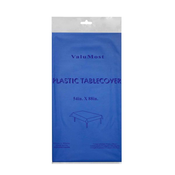 VALUMOST 54″ x 108″ TABLE COVERS ROYAL BLUE
