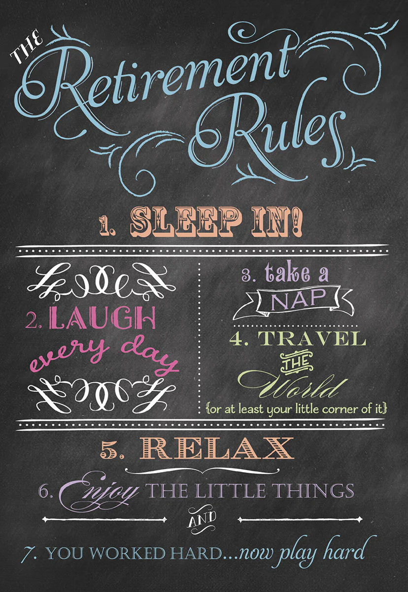 Retirement Card - Retirement Rules